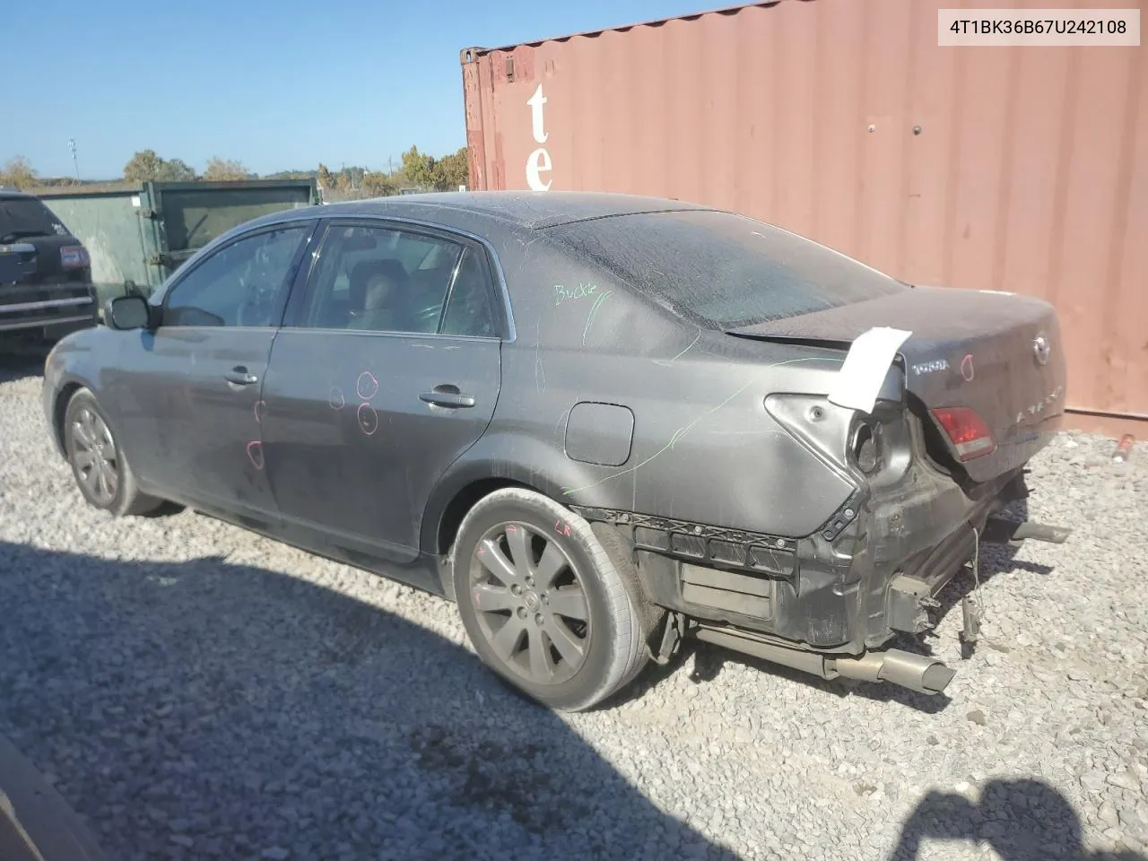 2007 Toyota Avalon Xl VIN: 4T1BK36B67U242108 Lot: 77173434