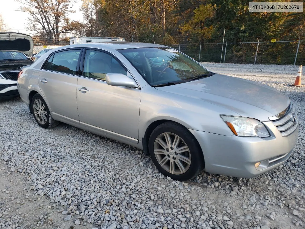 4T1BK36B17U202678 2007 Toyota Avalon Xl