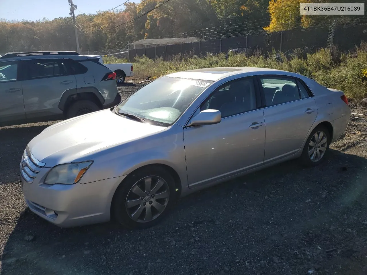 2007 Toyota Avalon Xl VIN: 4T1BK36B47U216039 Lot: 77529334