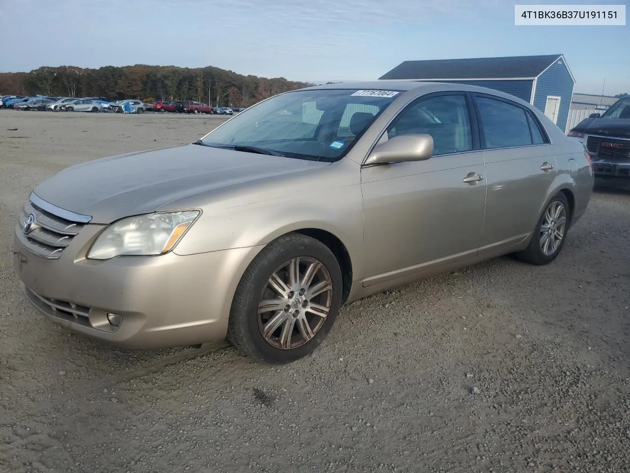 2007 Toyota Avalon Xl VIN: 4T1BK36B37U191151 Lot: 77767064