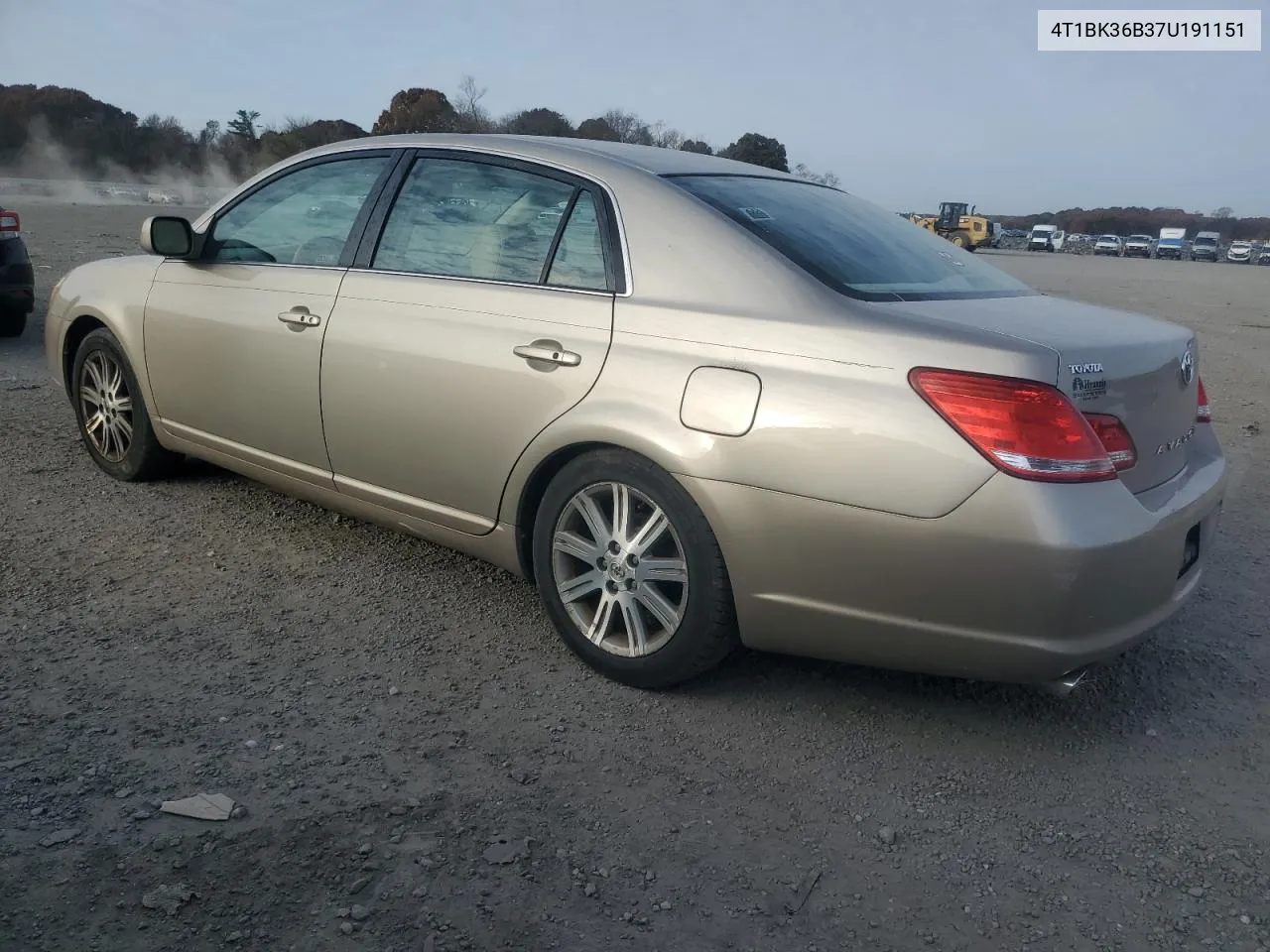 2007 Toyota Avalon Xl VIN: 4T1BK36B37U191151 Lot: 77767064