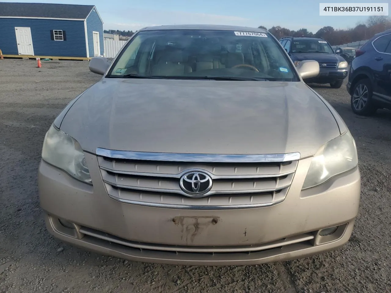 2007 Toyota Avalon Xl VIN: 4T1BK36B37U191151 Lot: 77767064