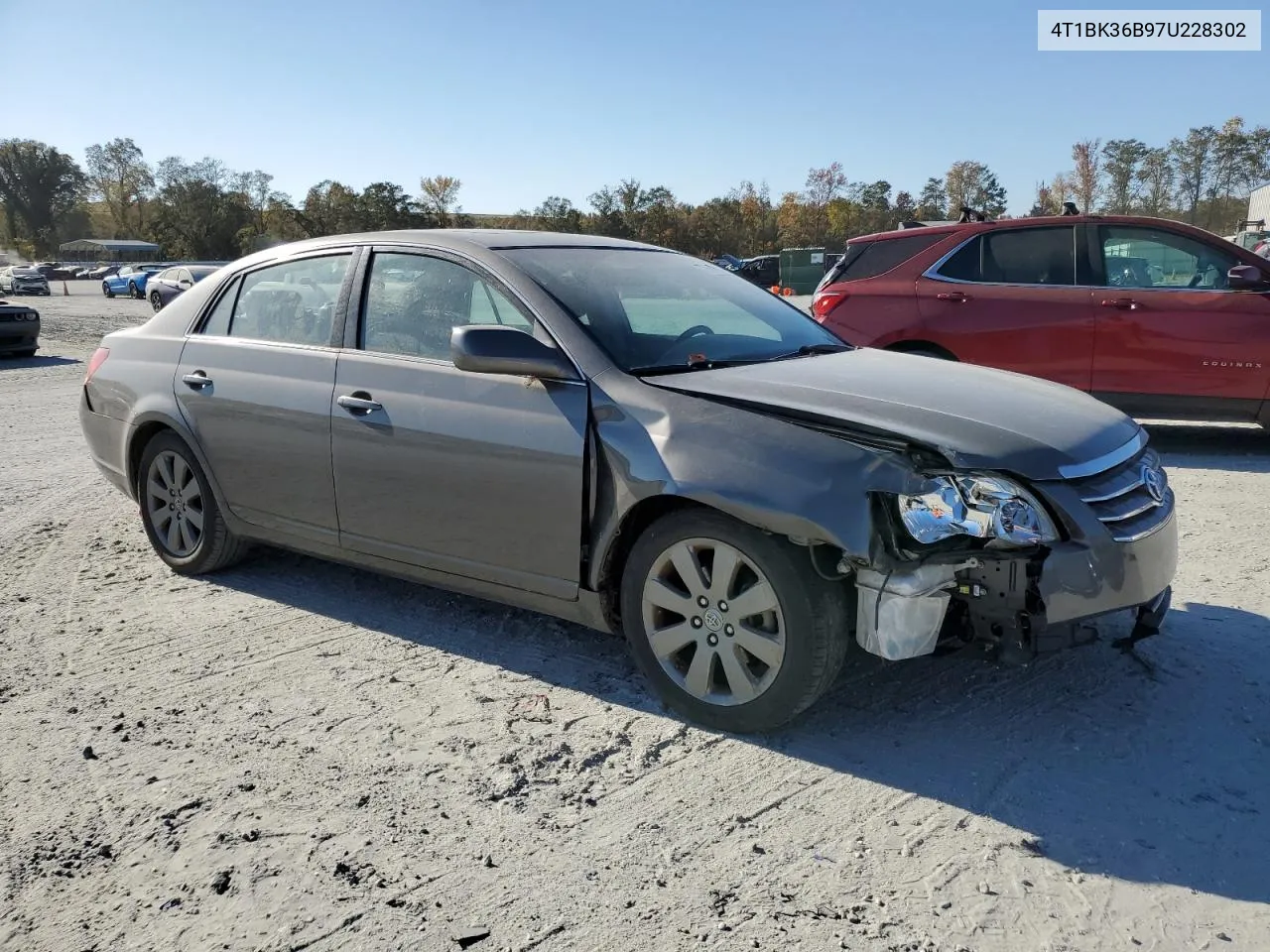 2007 Toyota Avalon Xl VIN: 4T1BK36B97U228302 Lot: 77882694