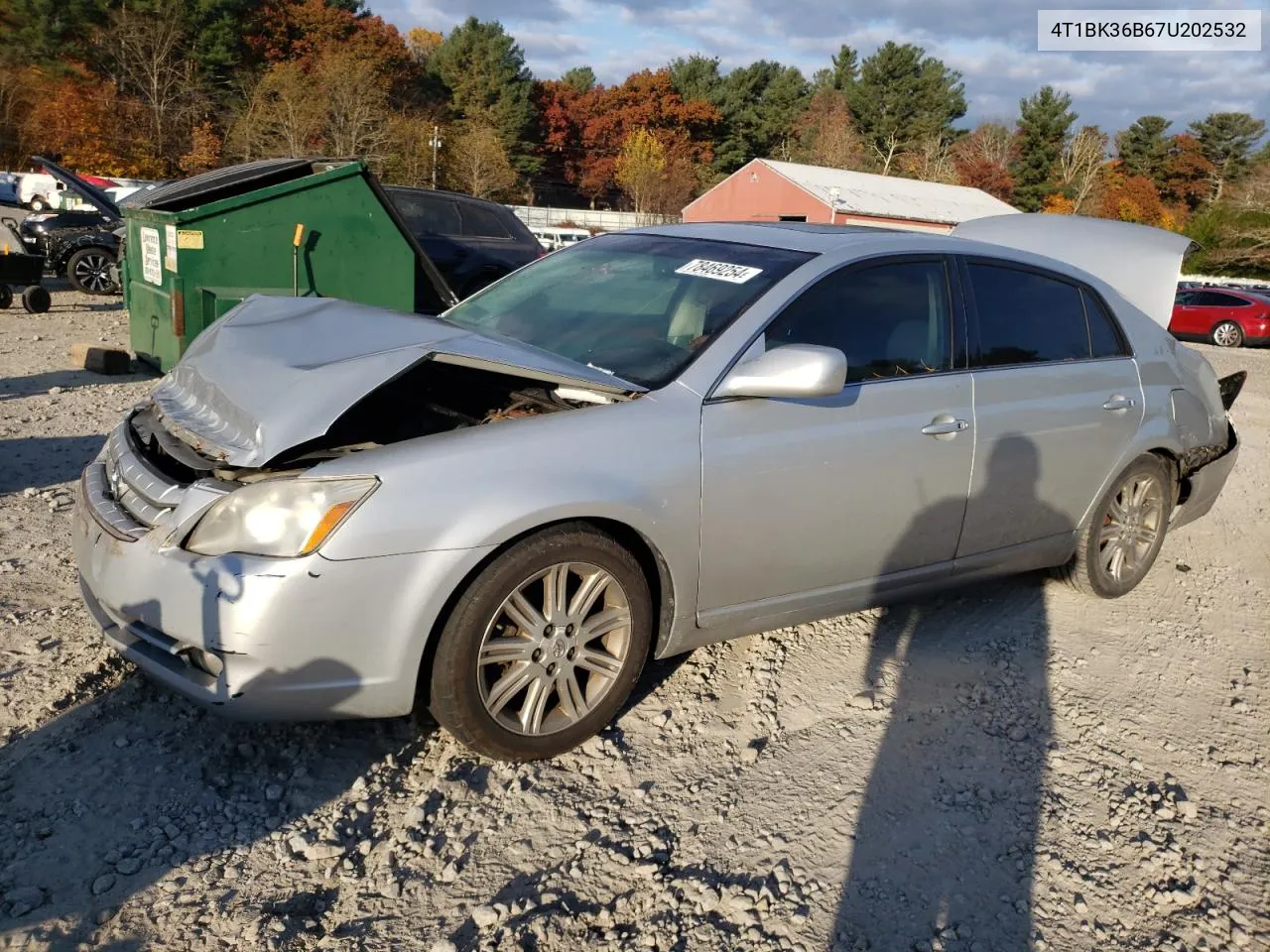 2007 Toyota Avalon Xl VIN: 4T1BK36B67U202532 Lot: 78469254