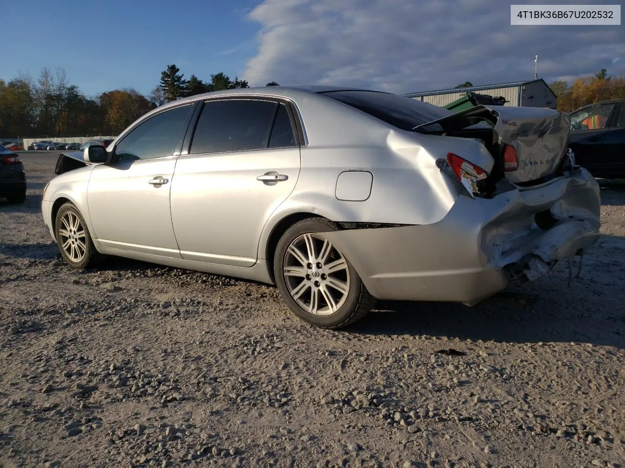 2007 Toyota Avalon Xl VIN: 4T1BK36B67U202532 Lot: 78469254