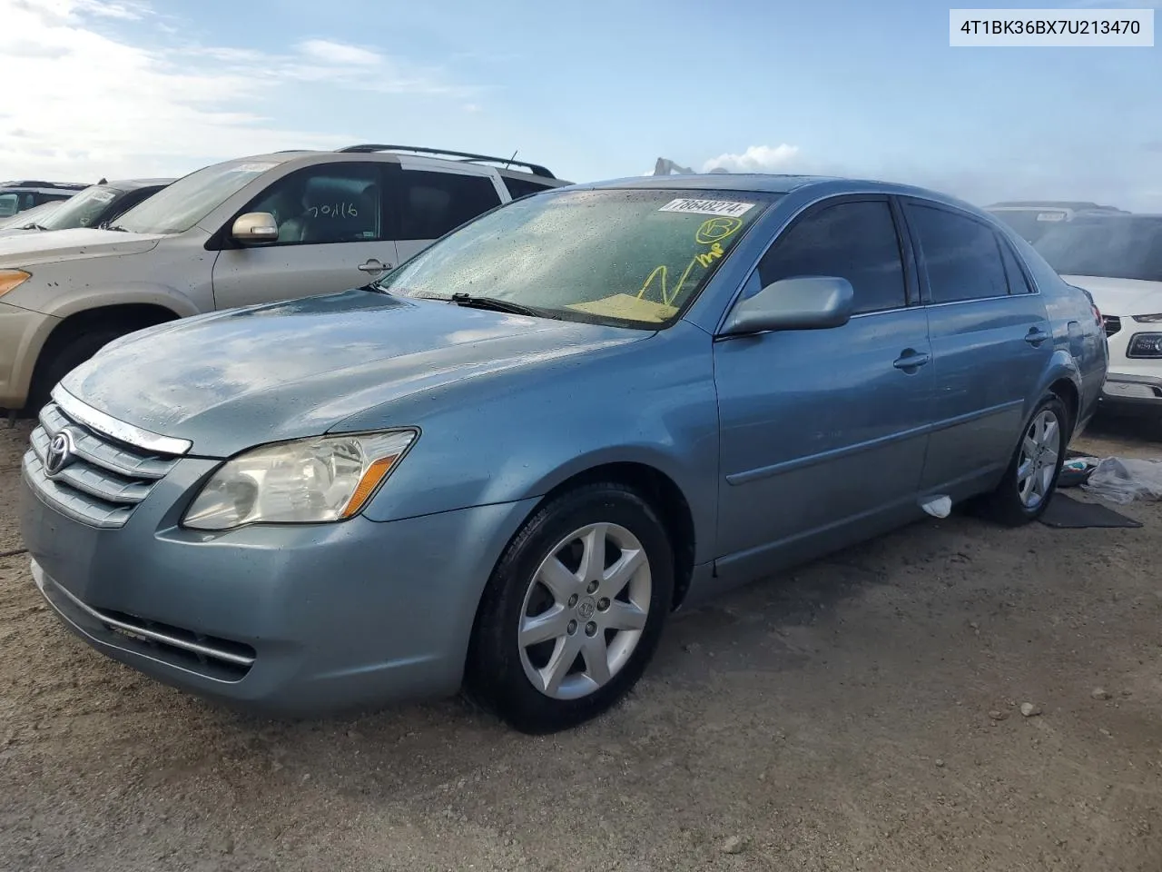 2007 Toyota Avalon Xl VIN: 4T1BK36BX7U213470 Lot: 78648274