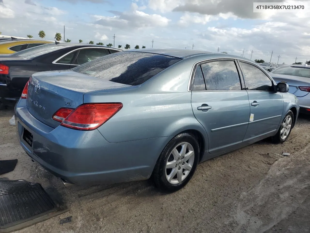 2007 Toyota Avalon Xl VIN: 4T1BK36BX7U213470 Lot: 78648274