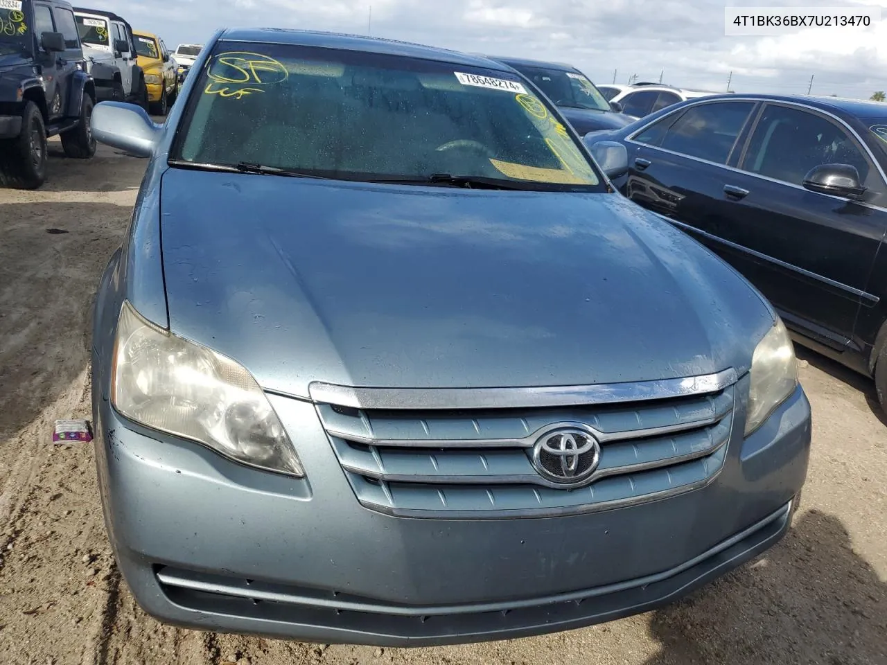 2007 Toyota Avalon Xl VIN: 4T1BK36BX7U213470 Lot: 78648274