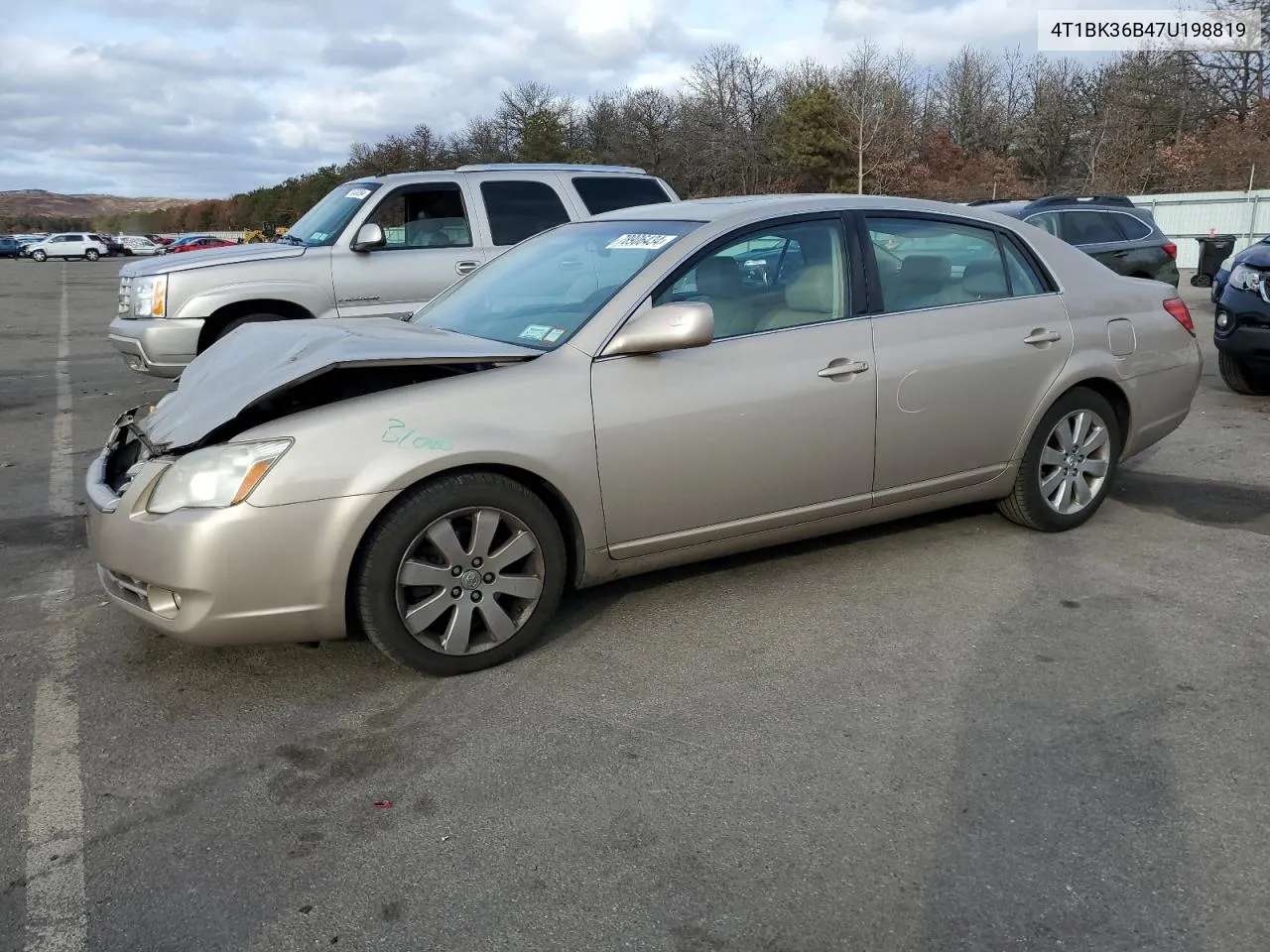 2007 Toyota Avalon Xl VIN: 4T1BK36B47U198819 Lot: 78906434