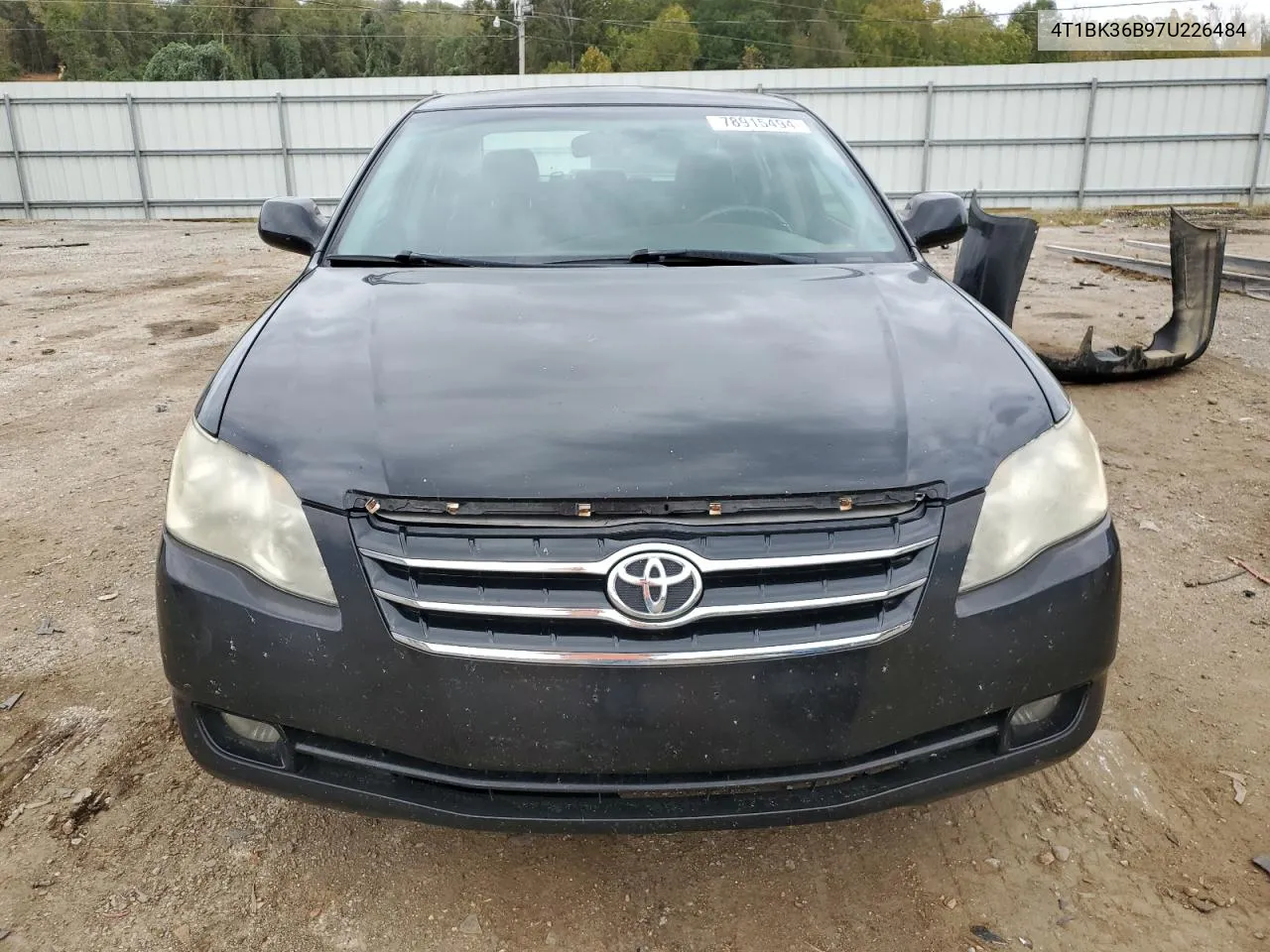 2007 Toyota Avalon Xl VIN: 4T1BK36B97U226484 Lot: 78915494