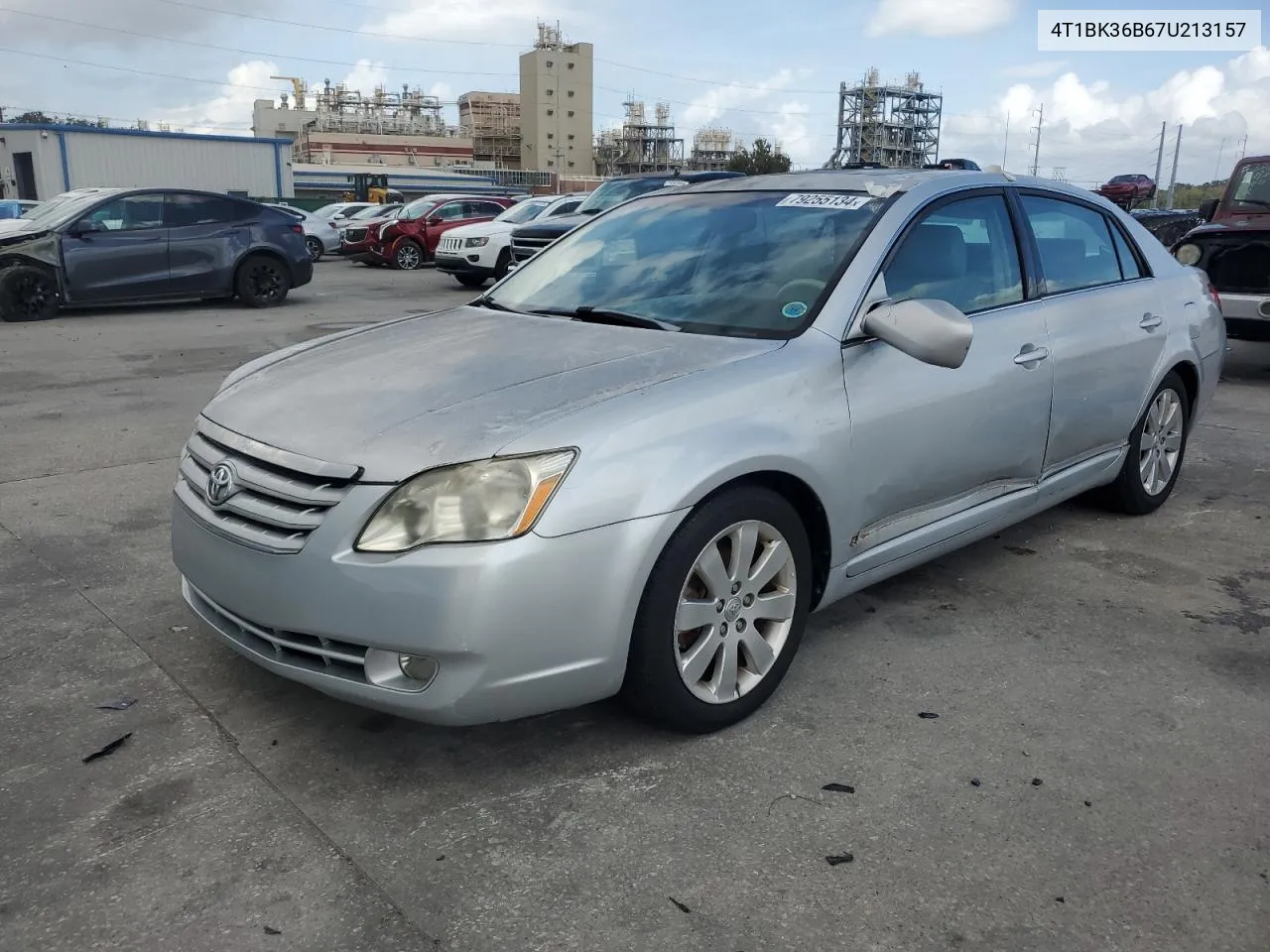 2007 Toyota Avalon Xl VIN: 4T1BK36B67U213157 Lot: 79255134