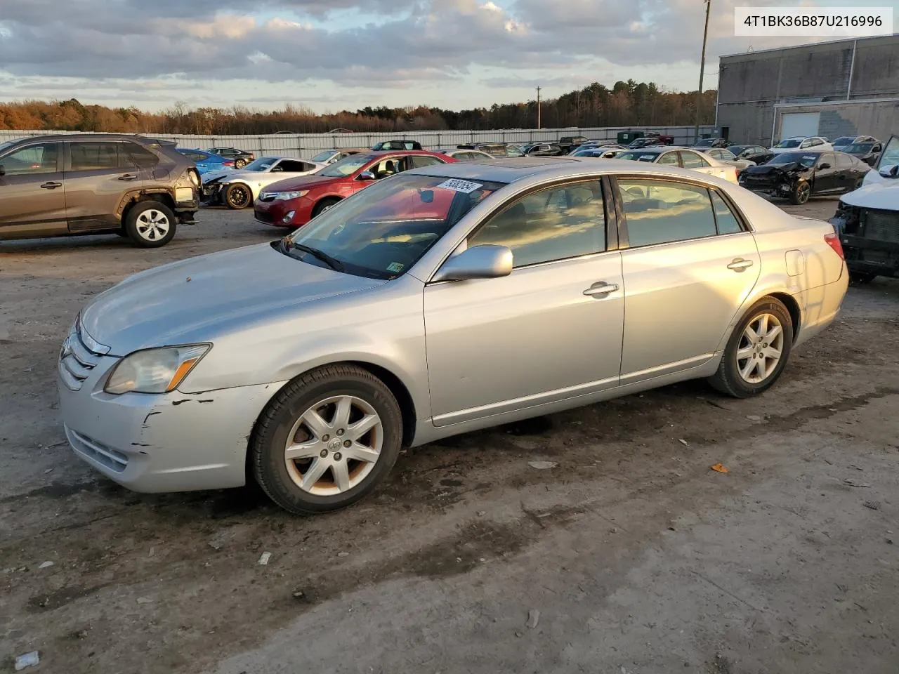 2007 Toyota Avalon Xl VIN: 4T1BK36B87U216996 Lot: 79382654