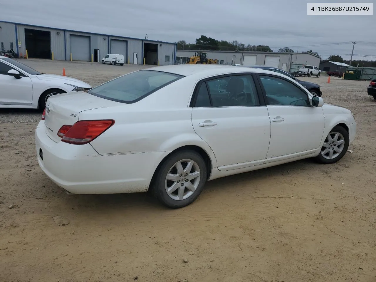 2007 Toyota Avalon Xl VIN: 4T1BK36B87U215749 Lot: 79656124