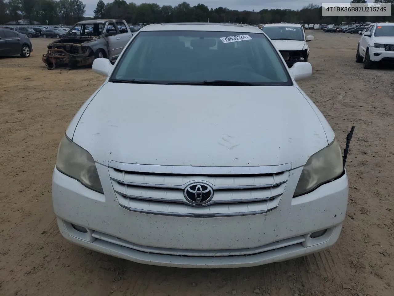 2007 Toyota Avalon Xl VIN: 4T1BK36B87U215749 Lot: 79656124