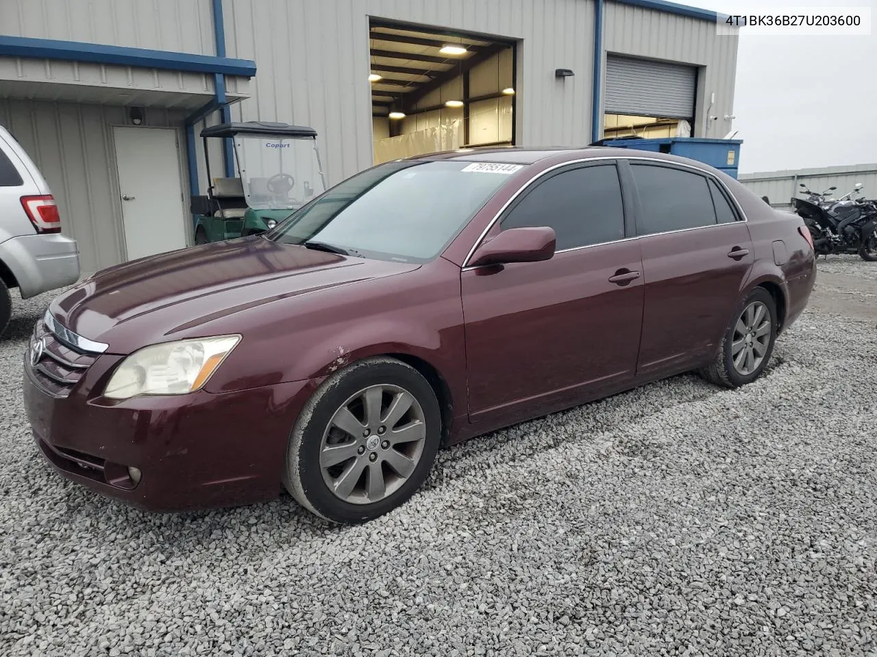 2007 Toyota Avalon Xl VIN: 4T1BK36B27U203600 Lot: 79755144