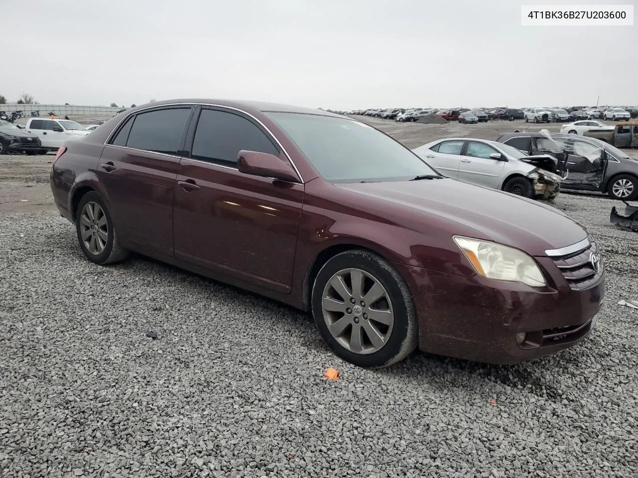 2007 Toyota Avalon Xl VIN: 4T1BK36B27U203600 Lot: 79755144