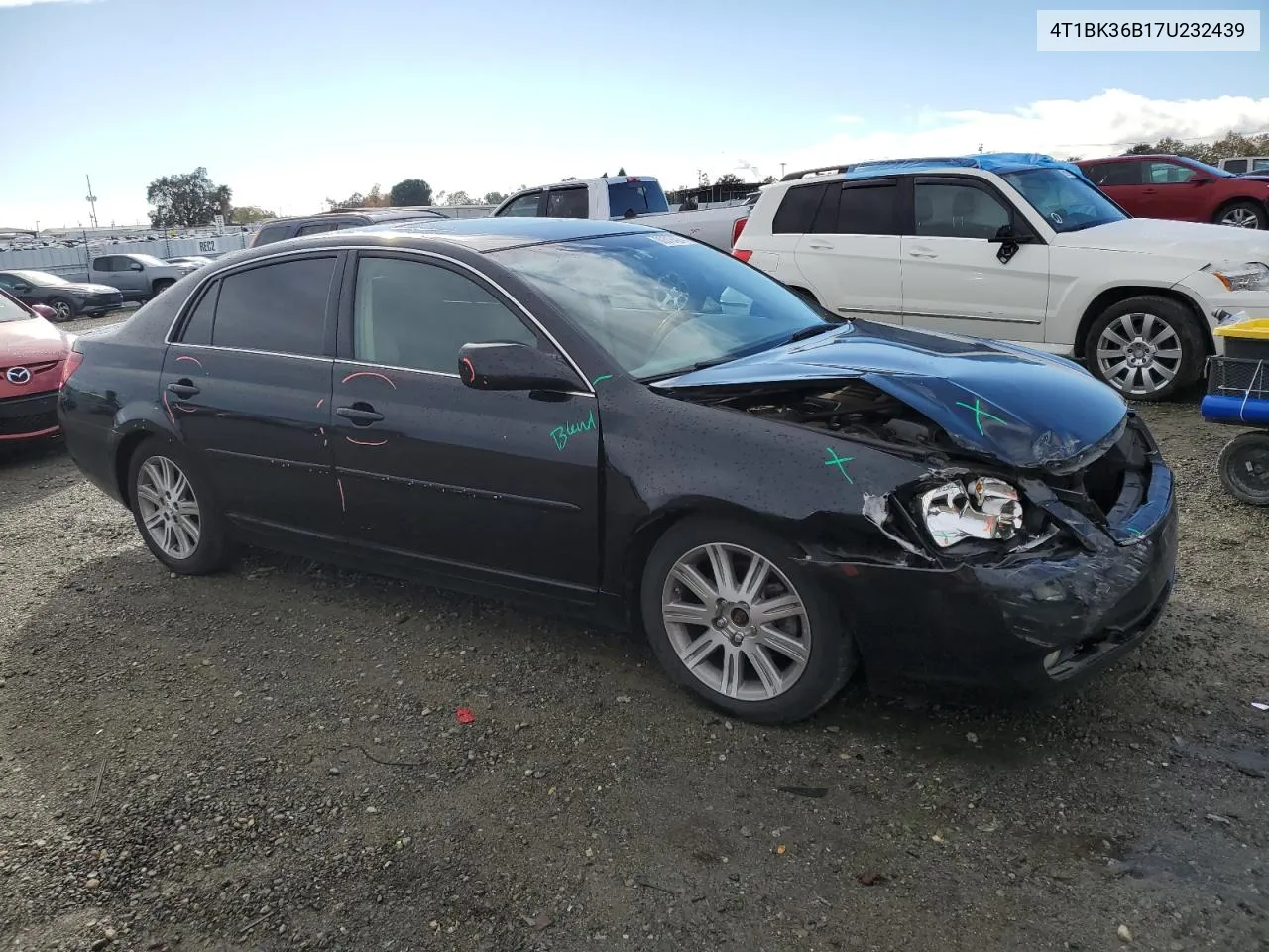 2007 Toyota Avalon Xl VIN: 4T1BK36B17U232439 Lot: 80319424