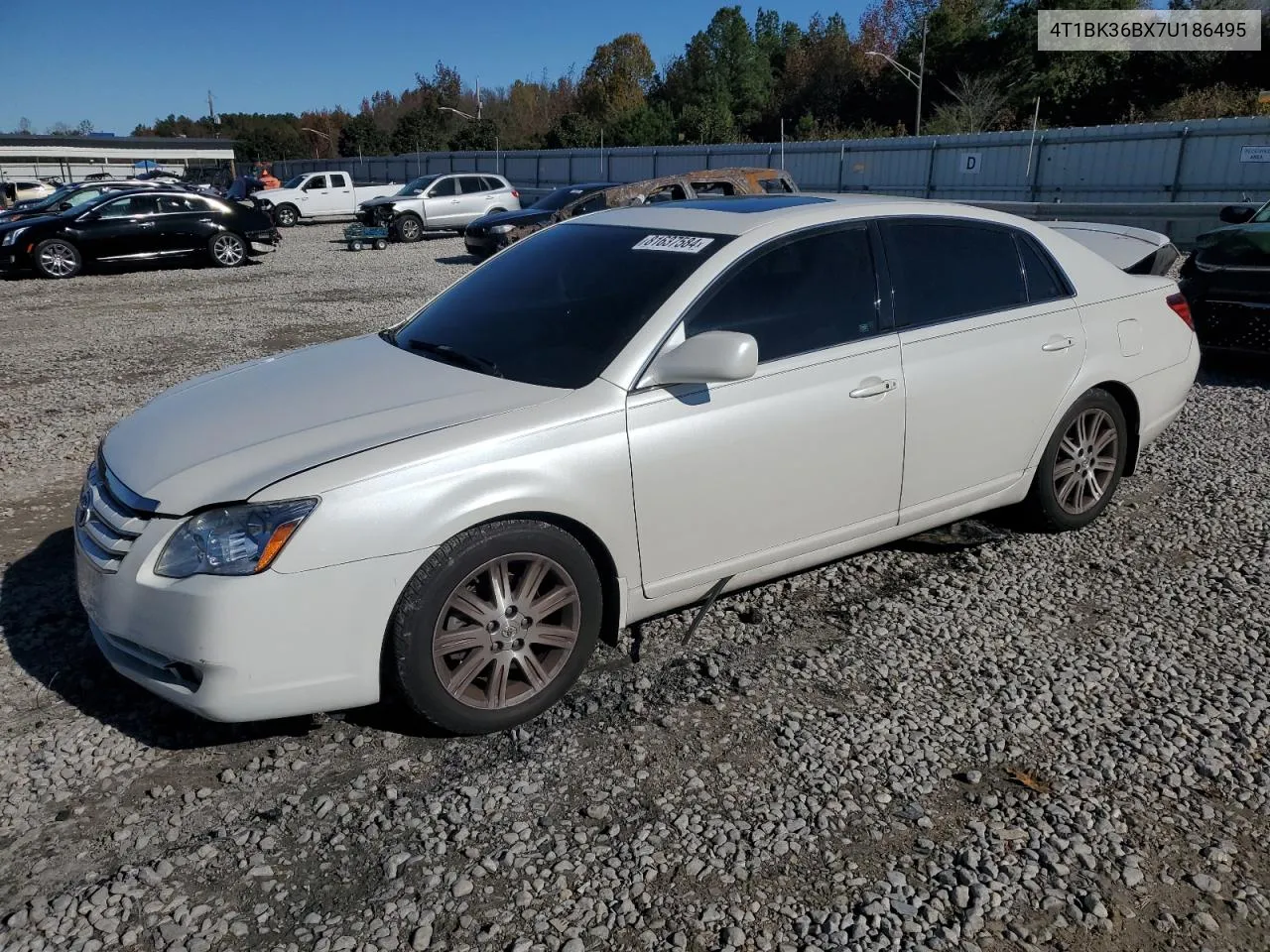 2007 Toyota Avalon Xl VIN: 4T1BK36BX7U186495 Lot: 81637584