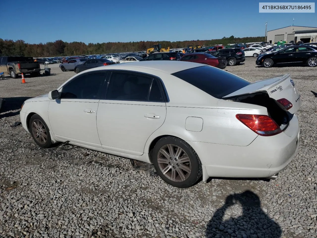 2007 Toyota Avalon Xl VIN: 4T1BK36BX7U186495 Lot: 81637584