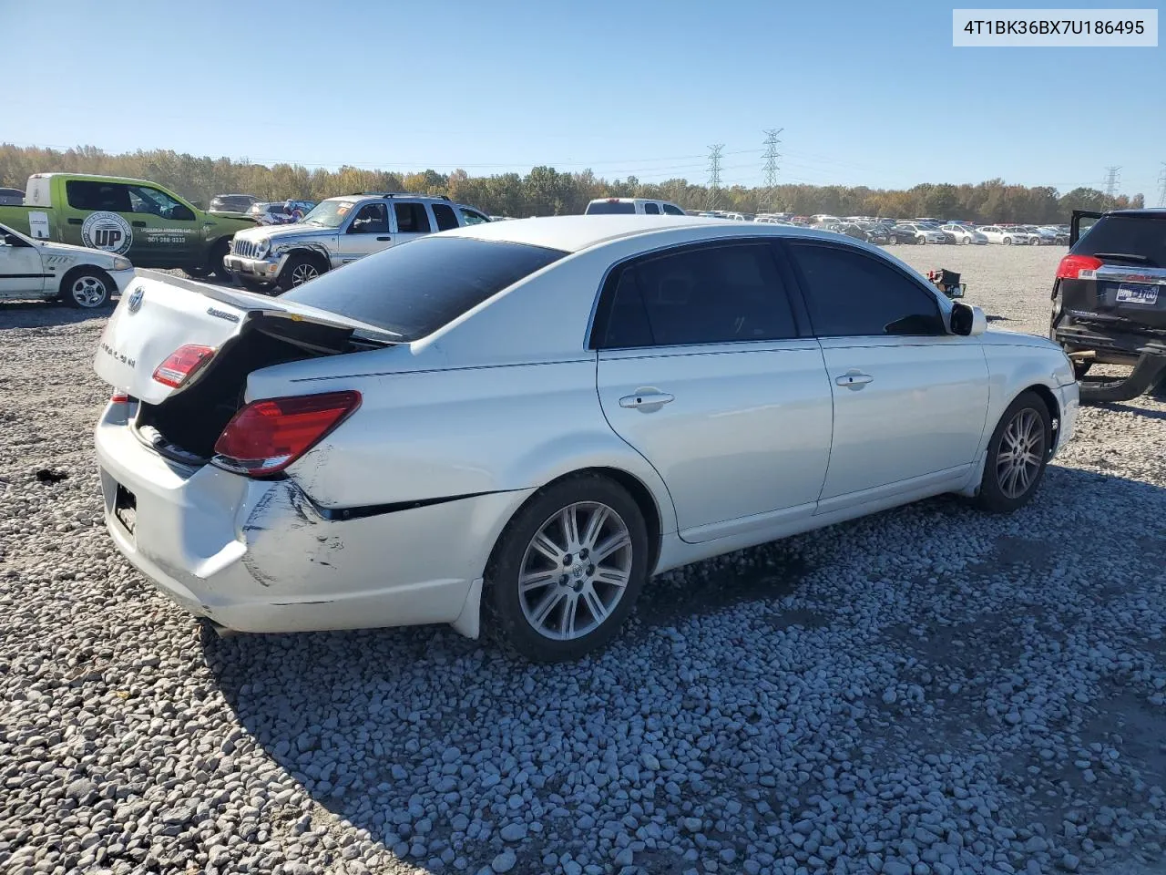 2007 Toyota Avalon Xl VIN: 4T1BK36BX7U186495 Lot: 81637584