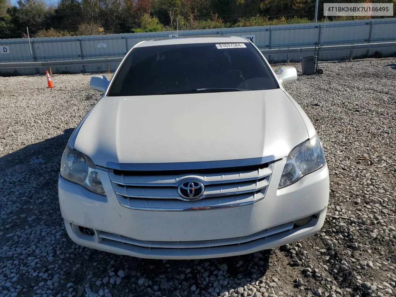 2007 Toyota Avalon Xl VIN: 4T1BK36BX7U186495 Lot: 81637584