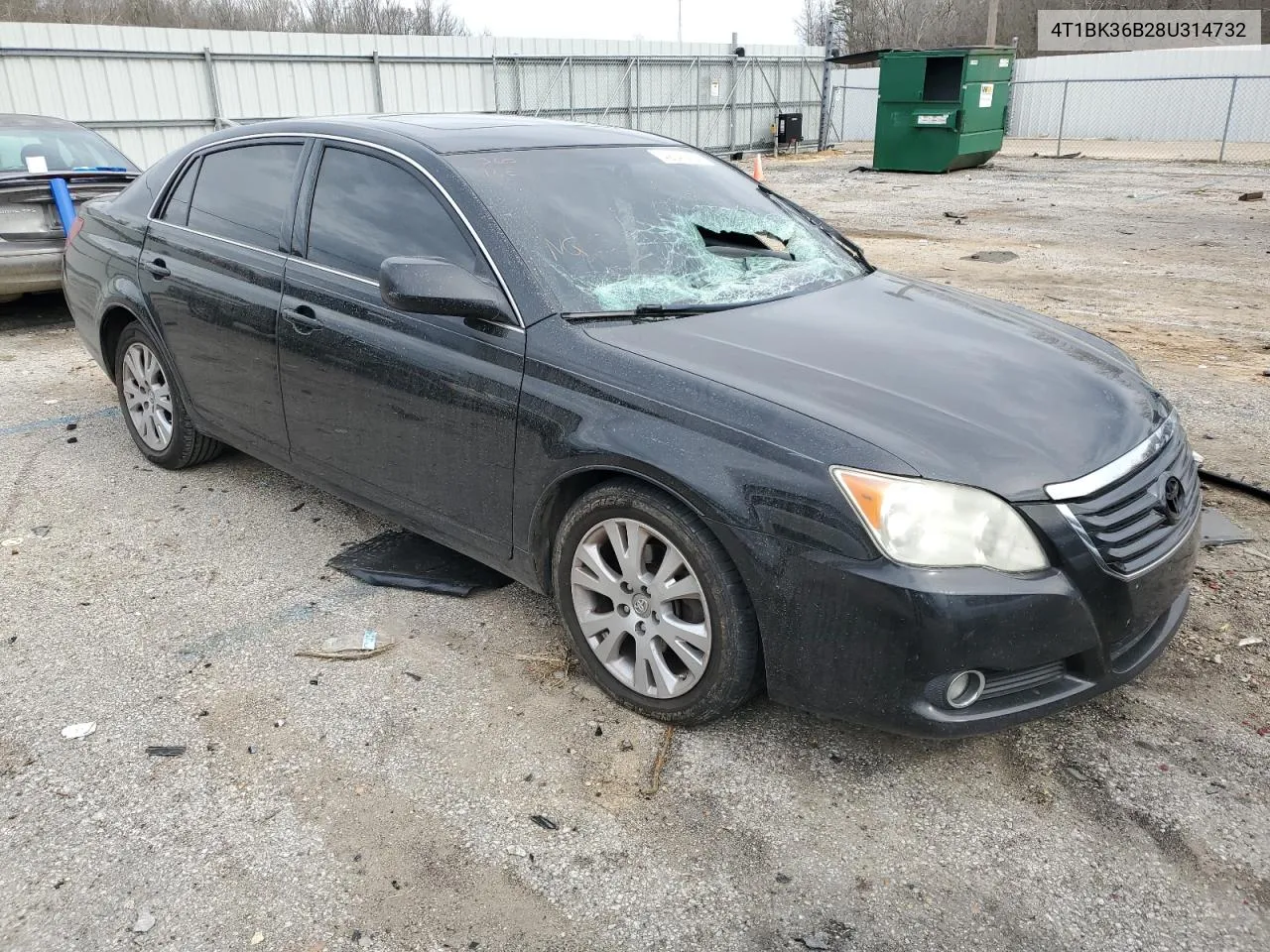 2008 Toyota Avalon Xl VIN: 4T1BK36B28U314732 Lot: 42044434