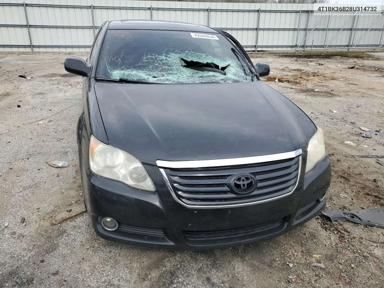 2008 Toyota Avalon Xl VIN: 4T1BK36B28U314732 Lot: 42044434