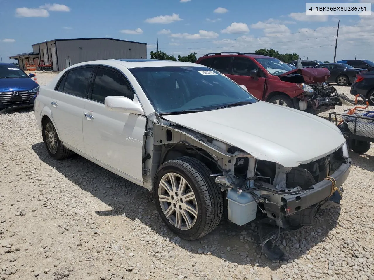 2008 Toyota Avalon Xl VIN: 4T1BK36BX8U286761 Lot: 56021104