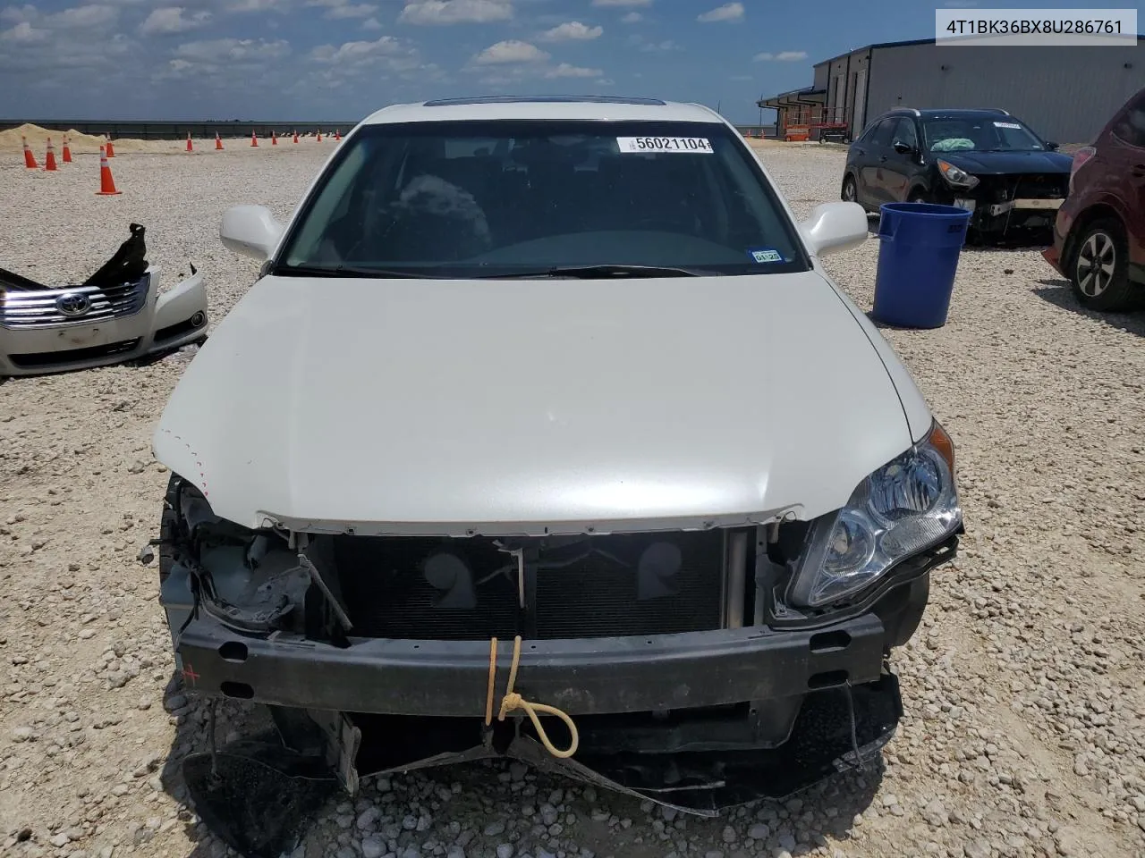 2008 Toyota Avalon Xl VIN: 4T1BK36BX8U286761 Lot: 56021104