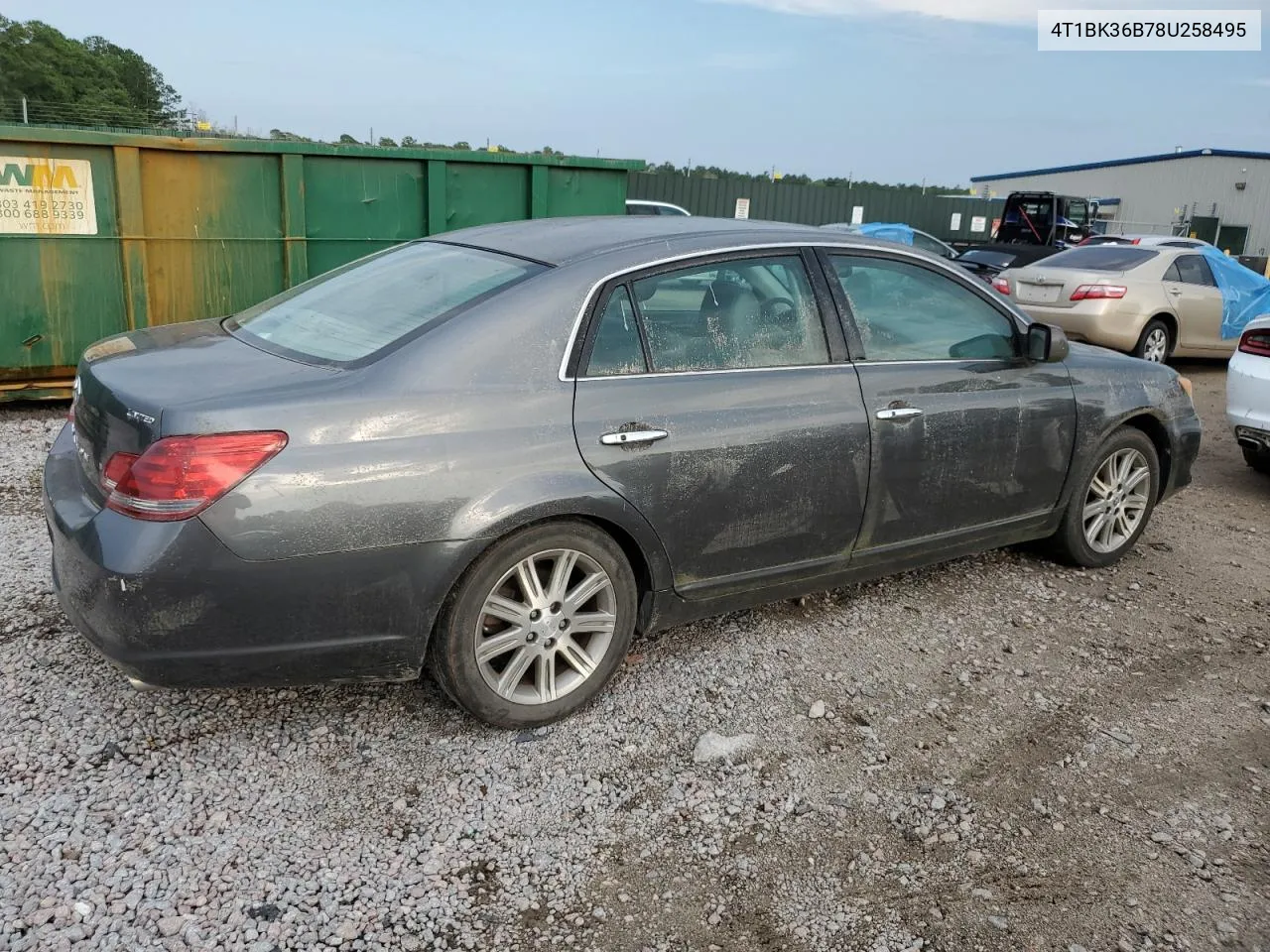 2008 Toyota Avalon Xl VIN: 4T1BK36B78U258495 Lot: 60137074