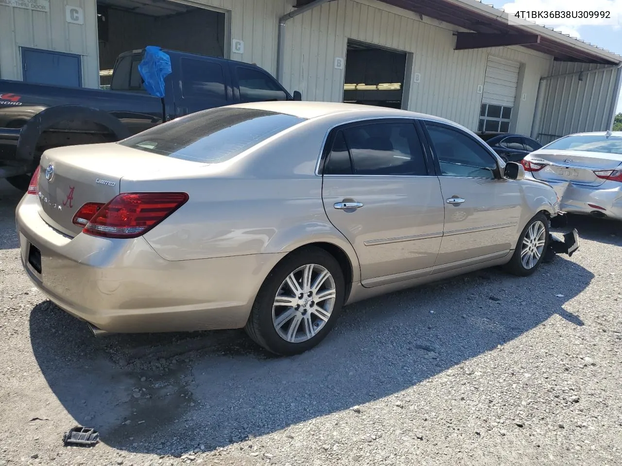 2008 Toyota Avalon Xl VIN: 4T1BK36B38U309992 Lot: 60475194