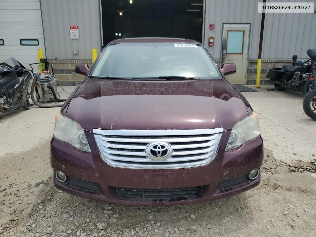 2008 Toyota Avalon Xl VIN: 4T1BK36B28U320322 Lot: 62618004