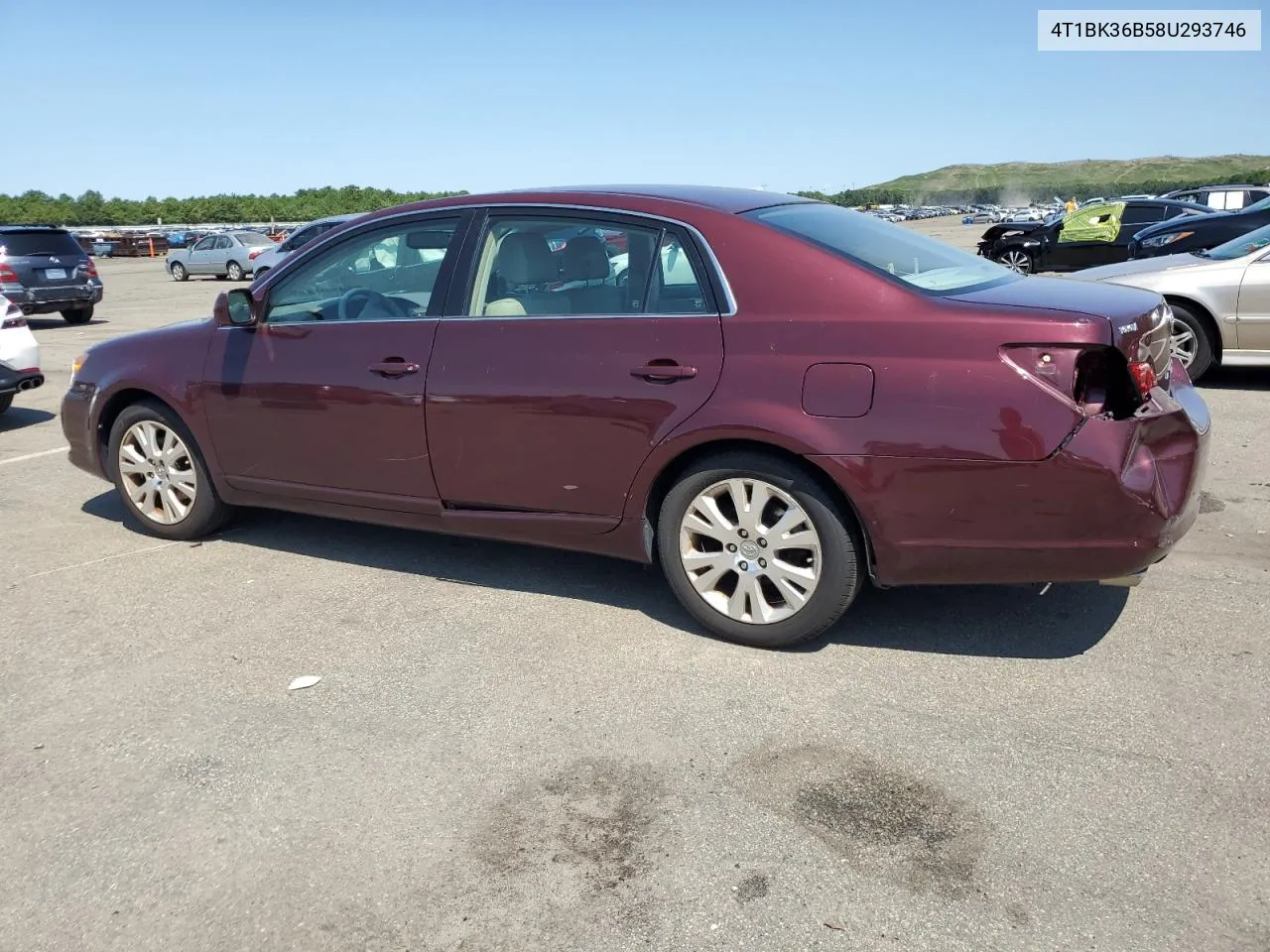 2008 Toyota Avalon Xl VIN: 4T1BK36B58U293746 Lot: 63250784