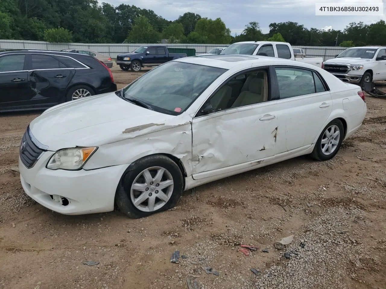 2008 Toyota Avalon Xl VIN: 4T1BK36B58U302493 Lot: 63891974