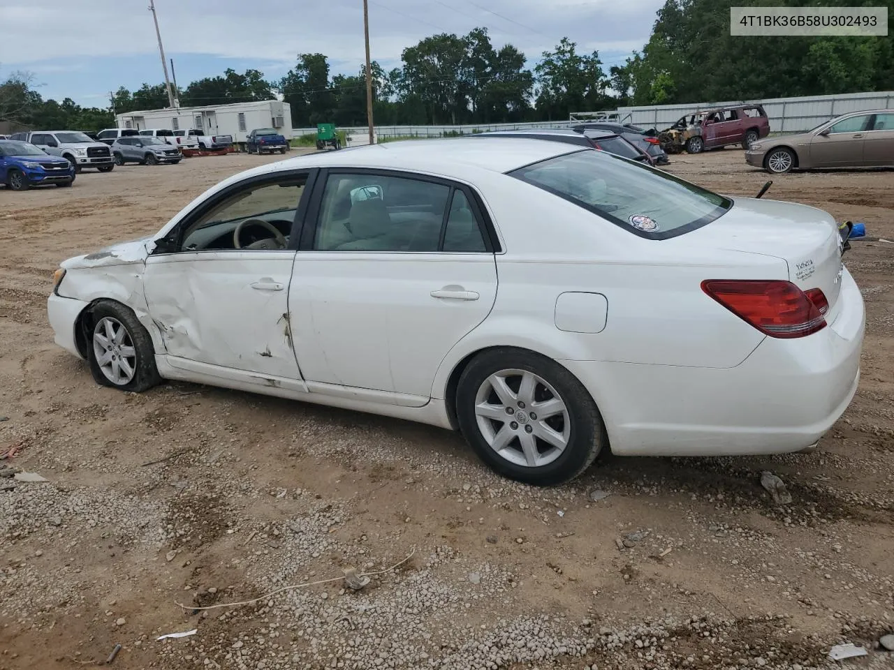 2008 Toyota Avalon Xl VIN: 4T1BK36B58U302493 Lot: 63891974