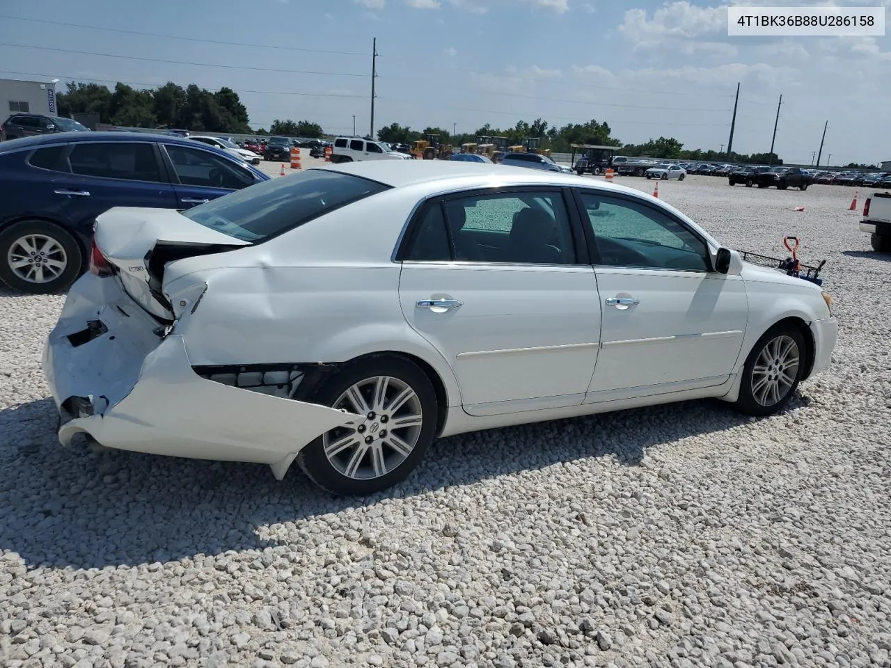 2008 Toyota Avalon Xl VIN: 4T1BK36B88U286158 Lot: 64136244