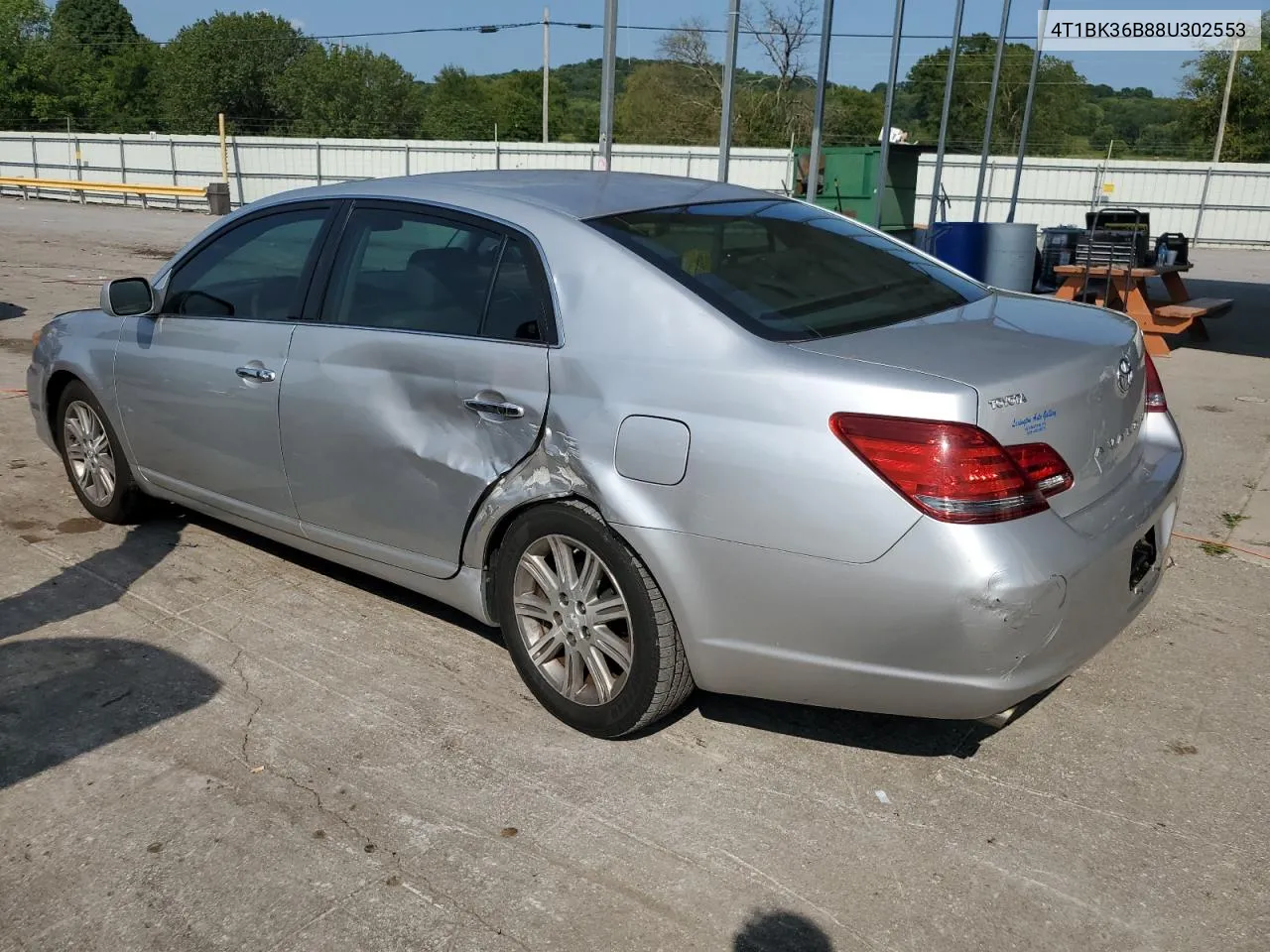 2008 Toyota Avalon Xl VIN: 4T1BK36B88U302553 Lot: 65847424