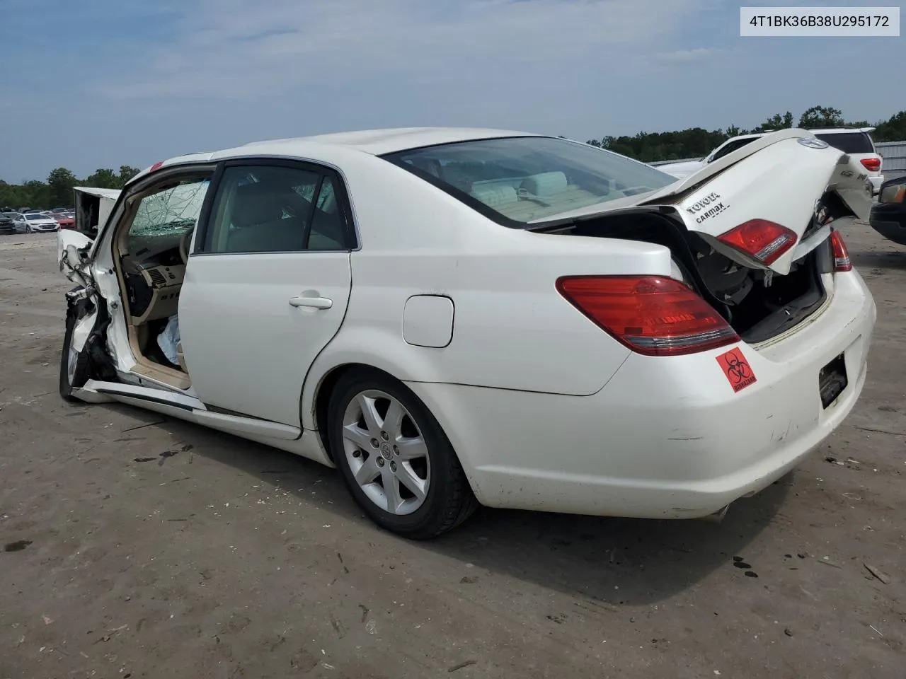 2008 Toyota Avalon Xl VIN: 4T1BK36B38U295172 Lot: 65909054