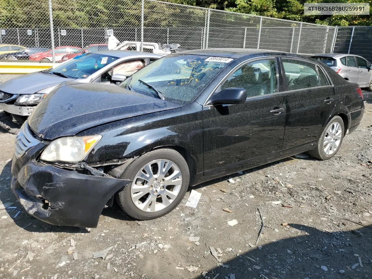 2008 Toyota Avalon Xl VIN: 4T1BK36B28U259991 Lot: 68649014