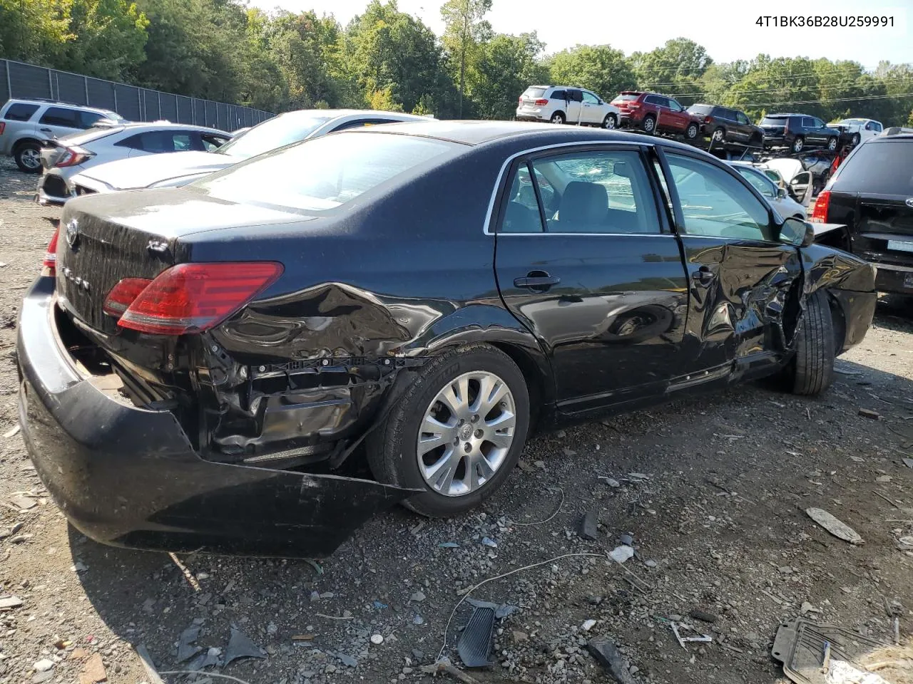 2008 Toyota Avalon Xl VIN: 4T1BK36B28U259991 Lot: 68649014