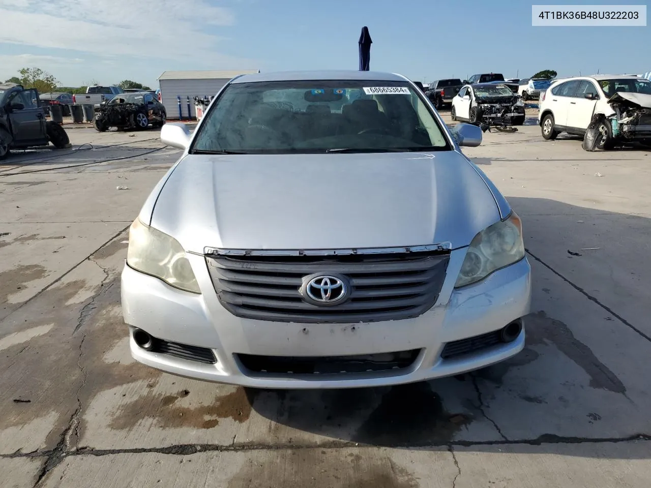 2008 Toyota Avalon Xl VIN: 4T1BK36B48U322203 Lot: 68665384