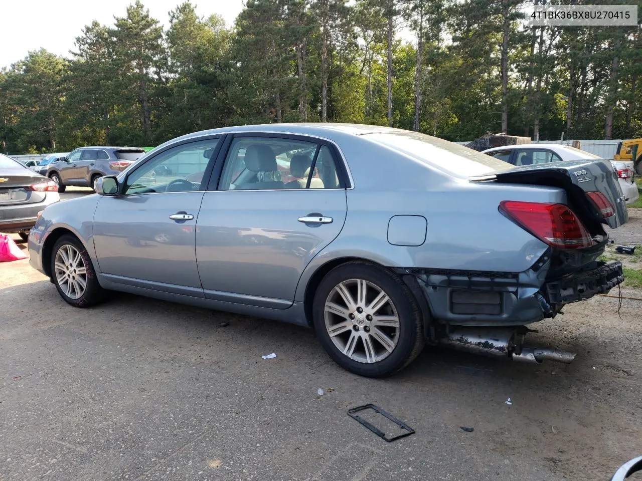 2008 Toyota Avalon Xl VIN: 4T1BK36BX8U270415 Lot: 69604134