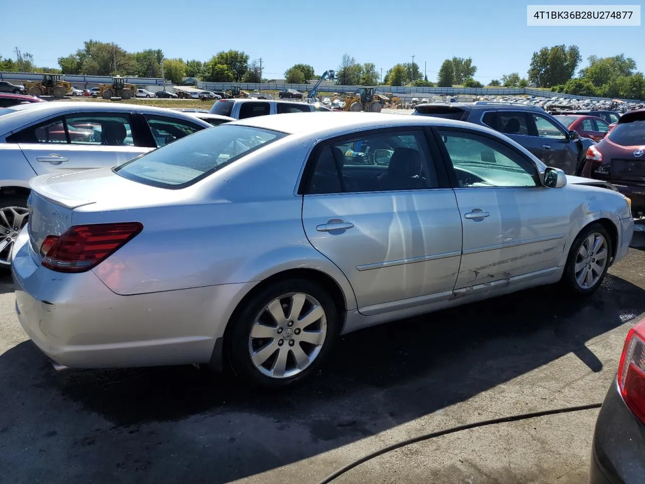 2008 Toyota Avalon Xl VIN: 4T1BK36B28U274877 Lot: 70293074