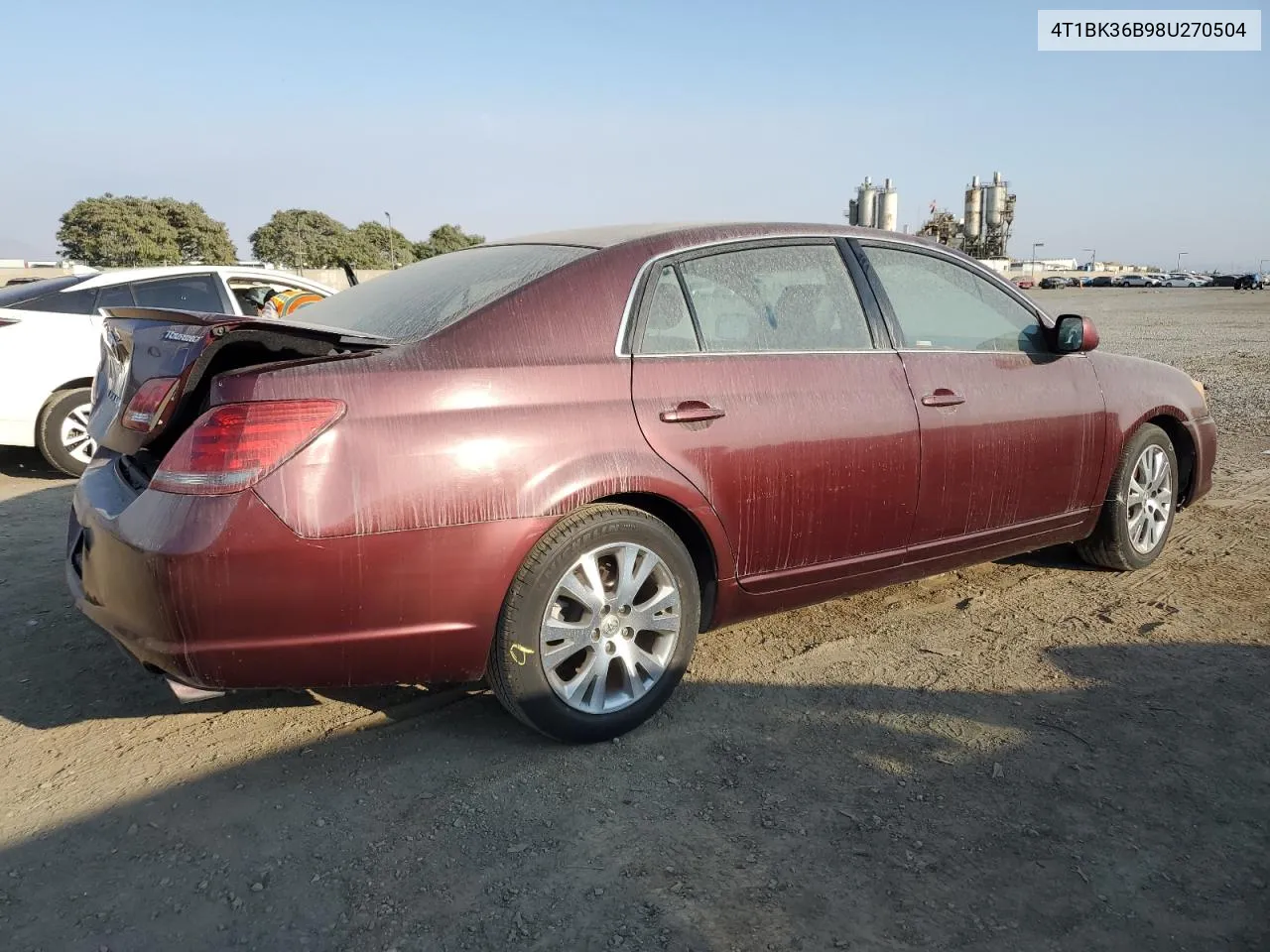 4T1BK36B98U270504 2008 Toyota Avalon Xl