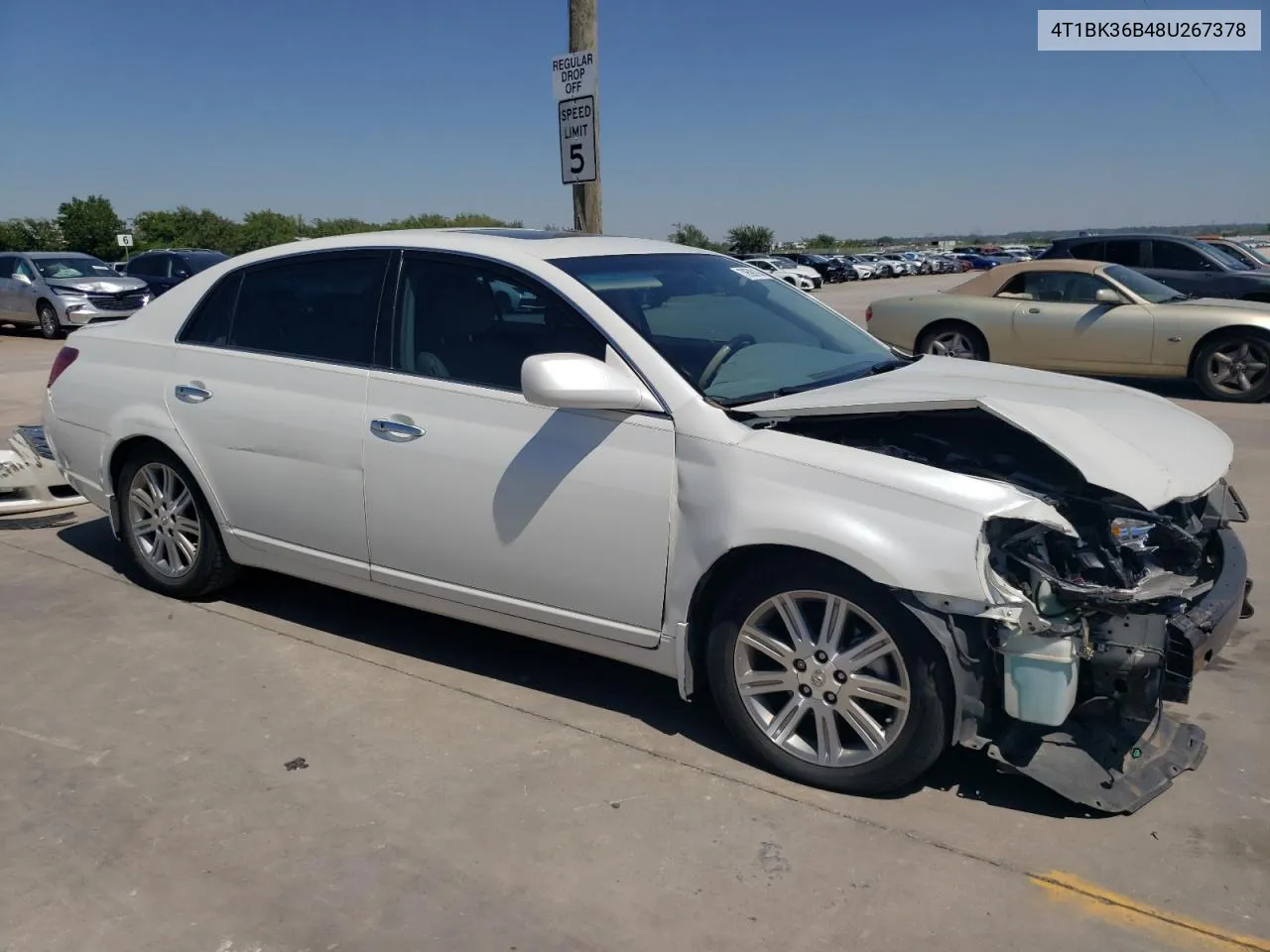 2008 Toyota Avalon Xl VIN: 4T1BK36B48U267378 Lot: 70598194