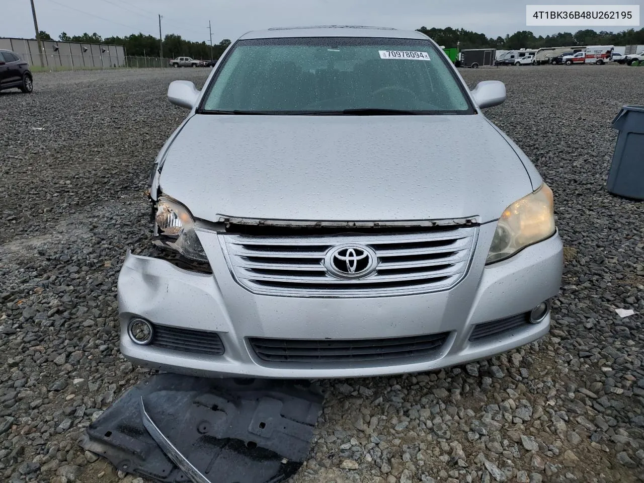 2008 Toyota Avalon Xl VIN: 4T1BK36B48U262195 Lot: 70978094