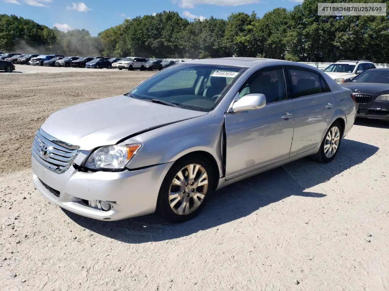 2008 Toyota Avalon Xl VIN: 4T1BK36B78U257699 Lot: 70983654