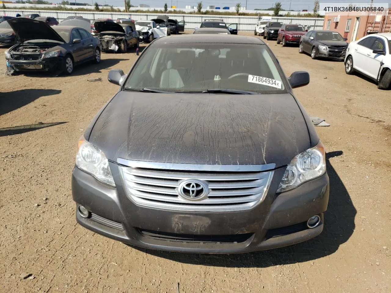 2008 Toyota Avalon Xl VIN: 4T1BK36B48U305840 Lot: 71864934