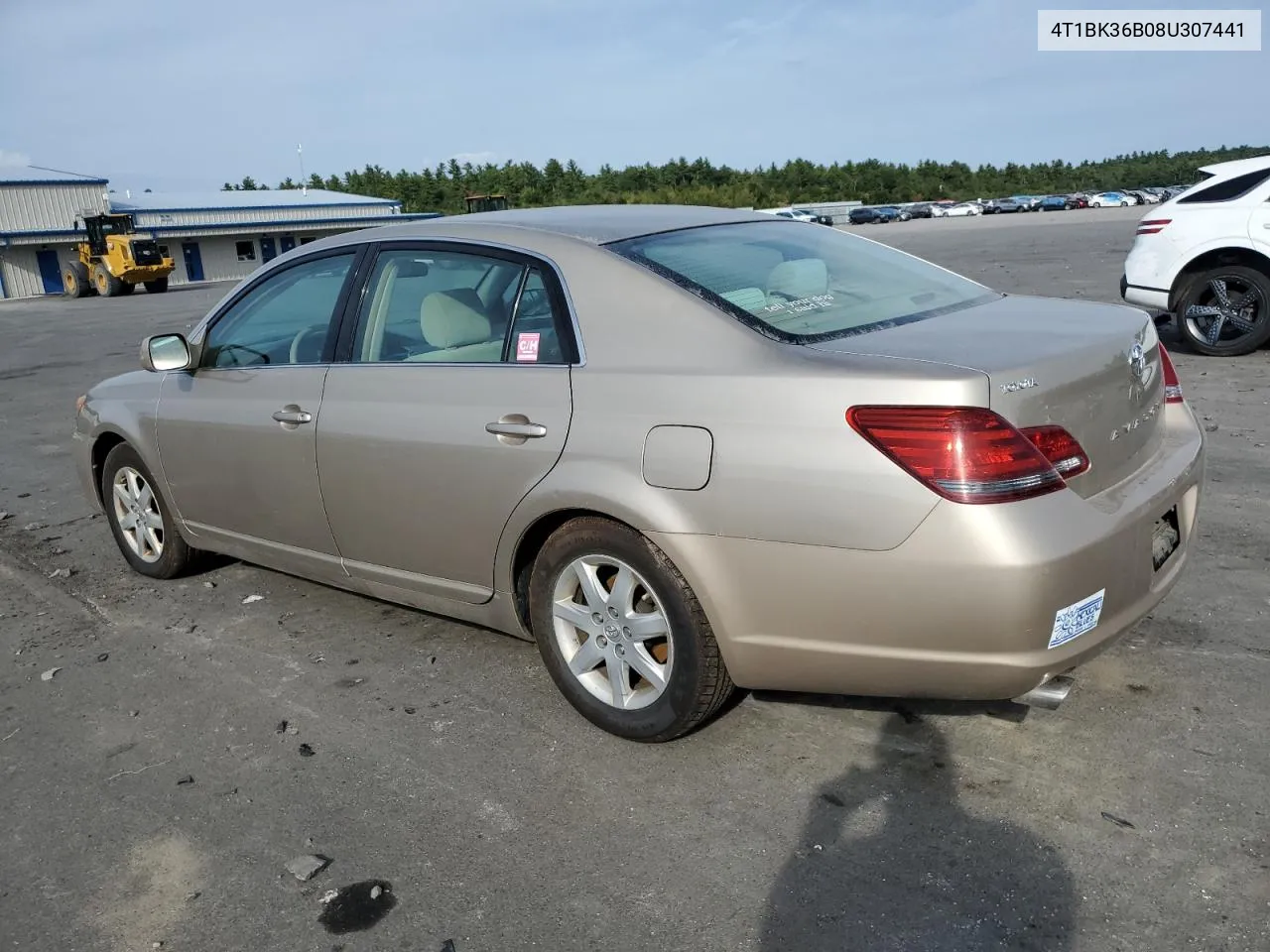 2008 Toyota Avalon Xl VIN: 4T1BK36B08U307441 Lot: 72368954