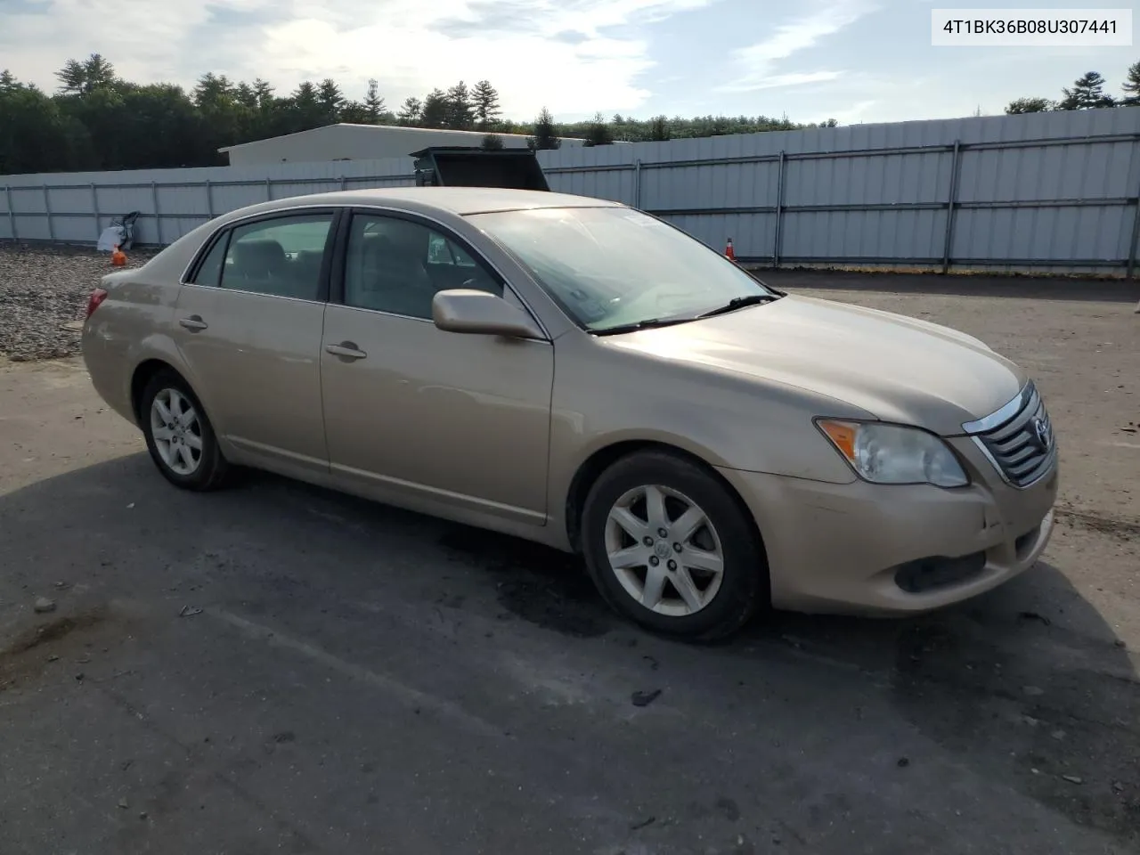 2008 Toyota Avalon Xl VIN: 4T1BK36B08U307441 Lot: 72368954